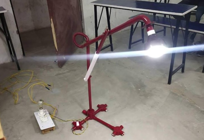 Lamp using Scap Material